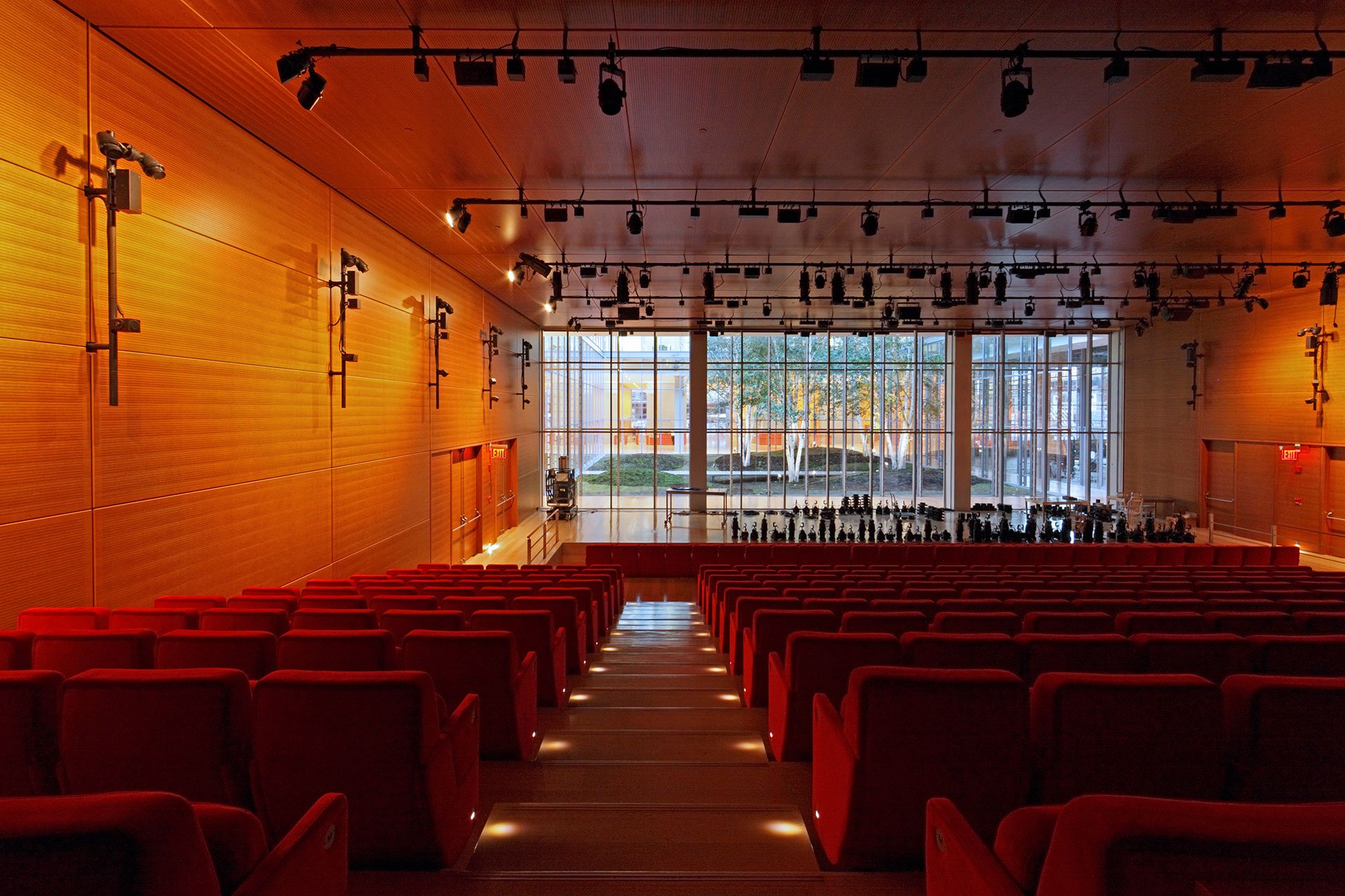 Times Center auditorium OVI lighting design Chinese