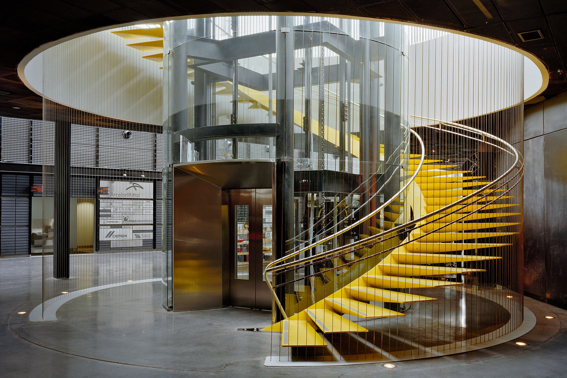 Museo Del Acero staircase