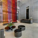 Saxony Residences Faena House entry architectural design lighting Office For Visual Interaction