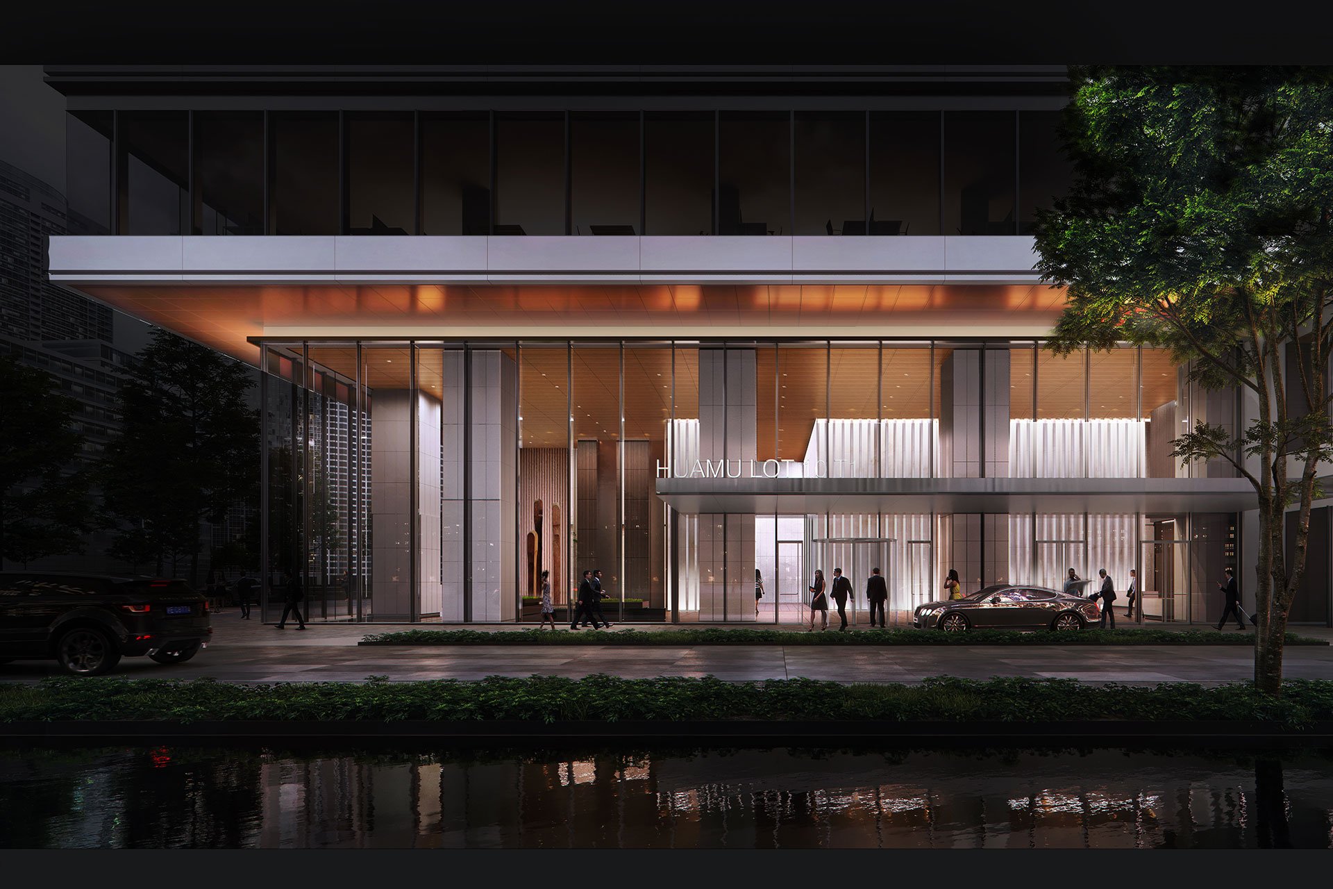 shanghai huamu ovi china exterior lighting Chinese