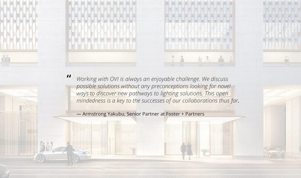 Testimonial about OVI from Armstrong Yakubu, Senior Partner at Foster + Partners Testimonial about OVI from Armstrong Yakubu, Senior Partner at Foster + Partners